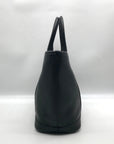 Michael Kors Black Pebbled Leather Medium Luisa Satchel Bag