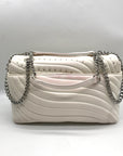 I.N.C. White Soft Ajae Galaxy Quilted Shoulder Bag