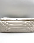 I.N.C. White Soft Ajae Galaxy Quilted Shoulder Bag