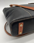 Dooney & Bourke Black Pebbled Leather Lexington Tote Bag