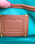 Coach Teal Leather Tabby 18 Pillow Shoulder Bag C3880