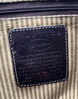 Brighton Caroline Brown Leather & Tweed Bucket Bag