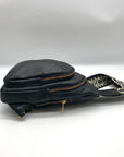 Style & Co Black Sling Pack With Webbed Strap