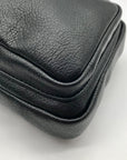 Style & Co Black Sling Pack With Webbed Strap