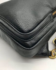 Style & Co Black Sling Pack With Webbed Strap