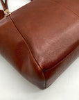 Coach Brown Leather Convertible Kelsey Satchel Bag 28095