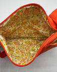 Vera Bradley Orange Bell Pepper Cotton Sling Crossbody Bag
