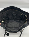 Kate Spade Black Pebbled Leather Bay Street Harmony Tote Bag