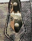 Henri Bendel A List Metallic Lizard Tote Bag
