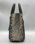 Henri Bendel A List Metallic Lizard Tote Bag