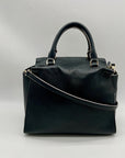 Kate Spade Black Pebbled Leather Satchel Bag