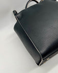 Kate Spade Black Pebbled Leather Satchel Bag