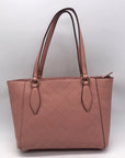 Nine West Pink Faux Leather Kyelle Shoulder Bag