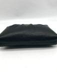 Coach Black Pleated Leather Vintage Wristlet