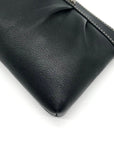 Coach Black Pleated Leather Vintage Wristlet