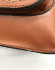 Move & Moda Brown Faux Leather Convertible Work Briefcase Crossbody