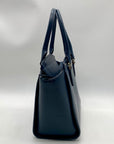 Kate Spade Navy Leather Jeanne Small Satchel