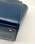 Kate Spade Navy Leather Jeanne Small Satchel