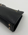 Guess Black Micaela Zip Shoulder Bag