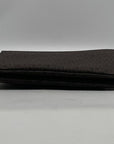 Michael Kors Brown PVC Fulton Gusset Crossbody Bag