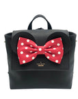 Kate Spade Black Saffiano Leather Minnie Mouse Mini Backpack
