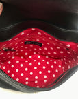 Kate Spade Black Saffiano Leather Minnie Mouse Mini Backpack