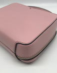 Kate Spade Light Pink Saffiano Leather Mini Vanity Top Handle Bag