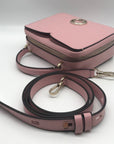 Kate Spade Light Pink Saffiano Leather Mini Vanity Top Handle Bag