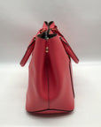 Michael Kors Greenwich Rose Pink Saffiano Leather Tote Bag