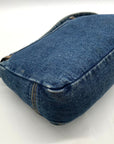Blue Denim Shoulder Bag