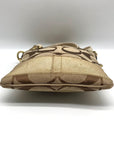 Coach Brown Signature Canvas Swingpack Crossbody 40758