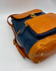 Old Trend Blue Genuine Leather Out West Backpack