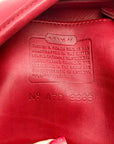 Coach Red Leather Vintage Legacy Zip Crossbody 9966