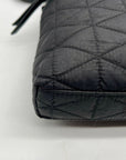 Kate Spade Black Quilted Fabric Wilson Dessi Bag
