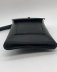 Noonday Collection Black Leather Briana Crossbody Phone Case