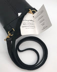Noonday Collection Black Leather Briana Crossbody Phone Case