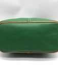 Dooney & Bourke Emerald Green Pebble Leather Shoulder Bag