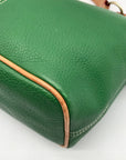 Dooney & Bourke Emerald Green Pebble Leather Shoulder Bag