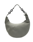I.N.C. International Concepts Vanilla Faux Leather Giannaa Medium Stud Hobo Bag
