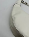 I.N.C. International Concepts Vanilla Faux Leather Giannaa Medium Stud Hobo Bag
