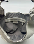 I.N.C. International Concepts Vanilla Faux Leather Giannaa Medium Stud Hobo Bag