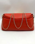 I.N.C. International Concepts Orange Avahh Sculpted Clutch Bag