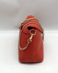 I.N.C. International Concepts Orange Avahh Sculpted Clutch Bag