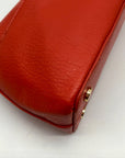 I.N.C. International Concepts Orange Avahh Sculpted Clutch Bag