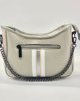 Haute Shore Grey Neoprene Blair Crossbody With Pouch
