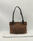 Brighton Multicolored Paisley Tapestry Shoulder Bag