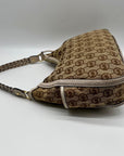 Michael Kors Signature Canvas Monogram Shoulder Bag
