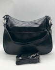 Patricia Nash Athani Black Large Leather Shoulder Bag