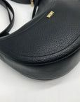 DKNY Black Crescent Barbara Crossbody Bag