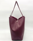 Draper James Wine Large Reversible Tote Bag and Pouch